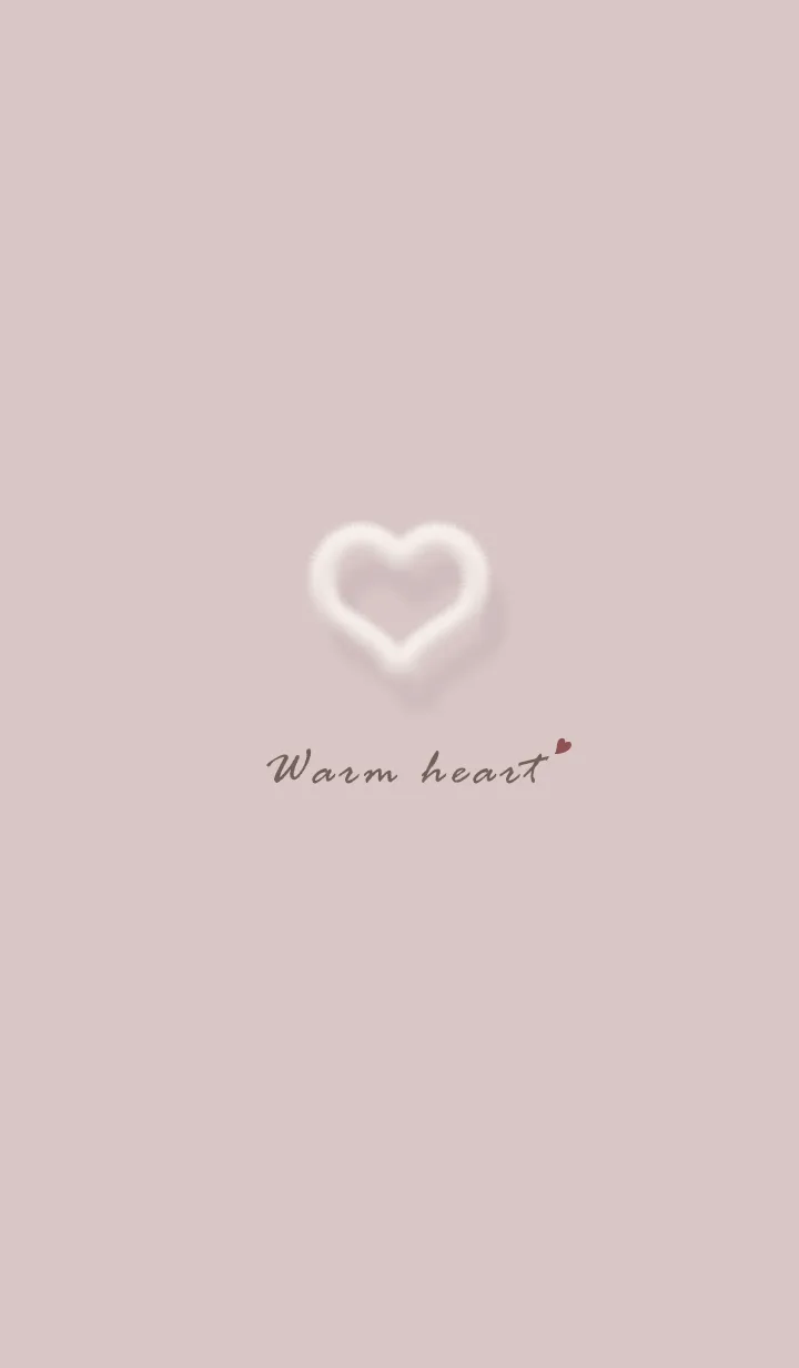 [LINE着せ替え] ～ファーのハート♥ピンク41_1～の画像1