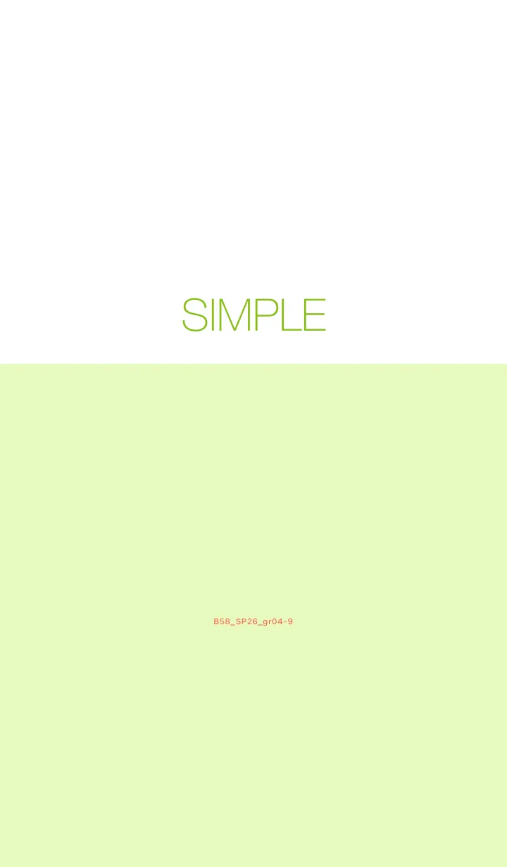 [LINE着せ替え] B58.26_グリーン4-9の画像1