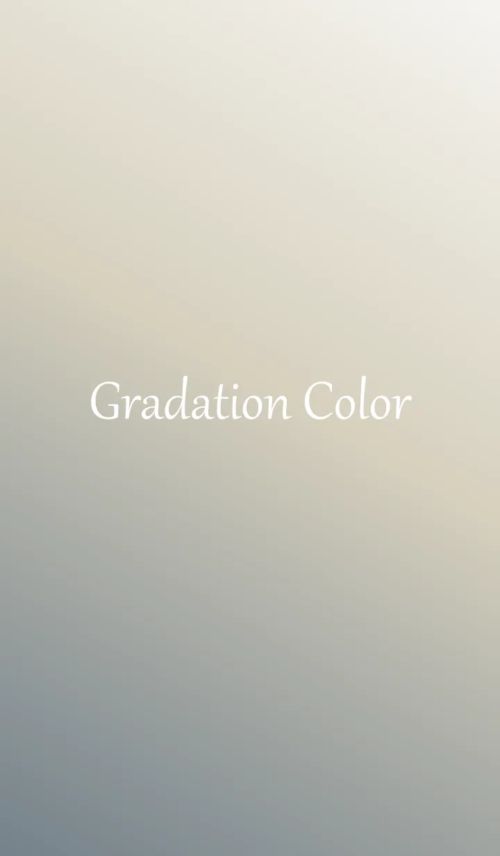 [LINE着せ替え] Gradation Color *Gray*の画像1