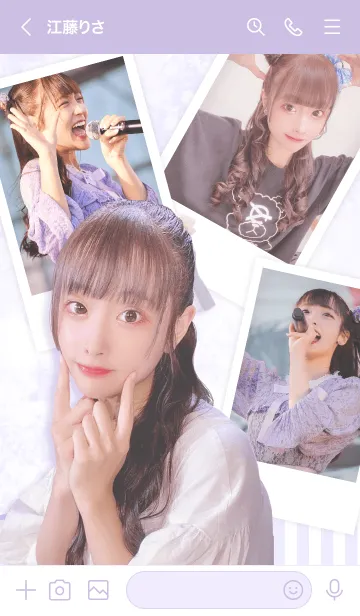 [LINE着せ替え] 花いろは from ワンダーウィード春澤しおんの画像3