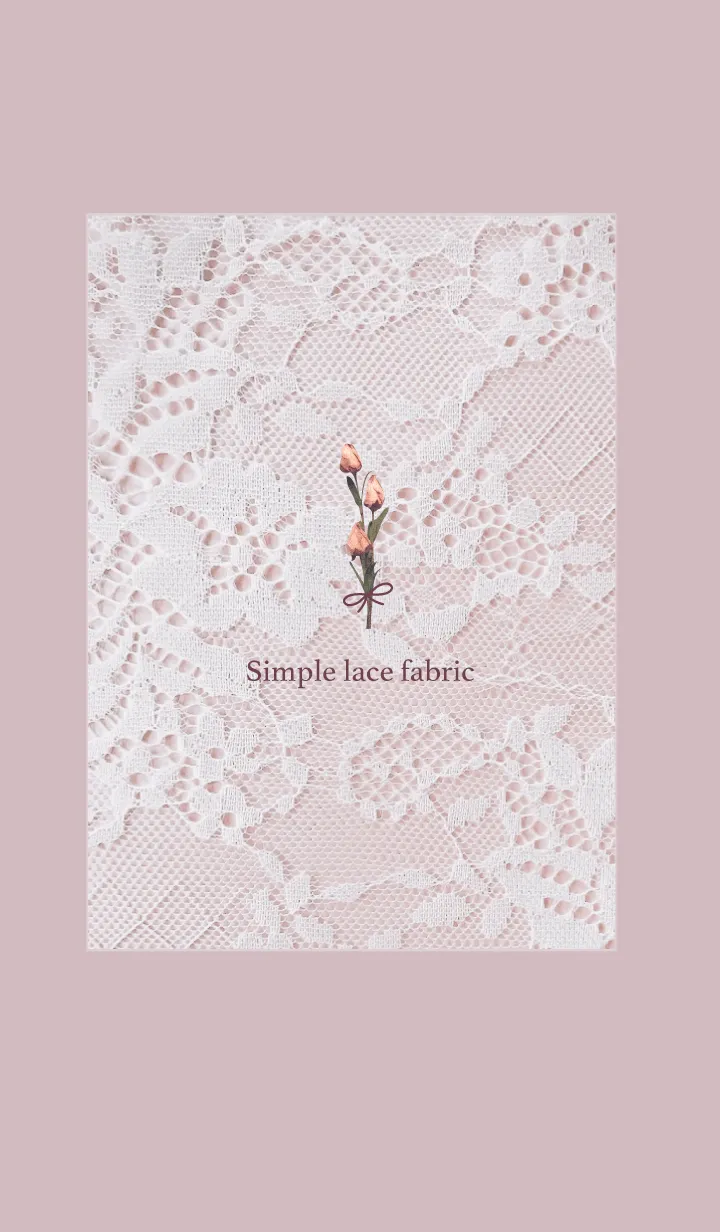 Simple lace fabric_02の着せ替えメイン画像