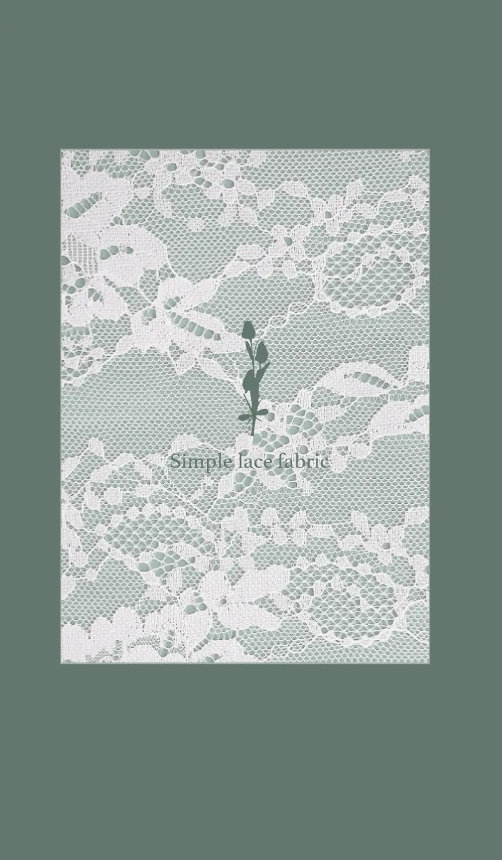 [LINE着せ替え] Simple lace fabric_03の画像1