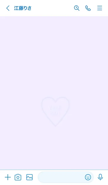 [LINE着せ替え] ユニオン ハート 083の画像3