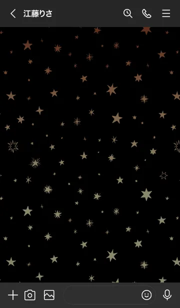 [LINE着せ替え] ミニ スターズ 027の画像3