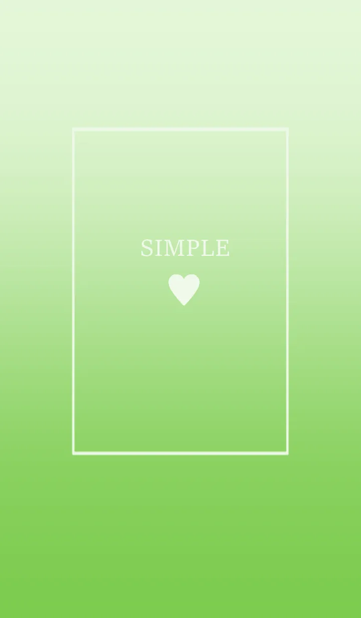 [LINE着せ替え] 大人のシンプルハート /melon sodeの画像1