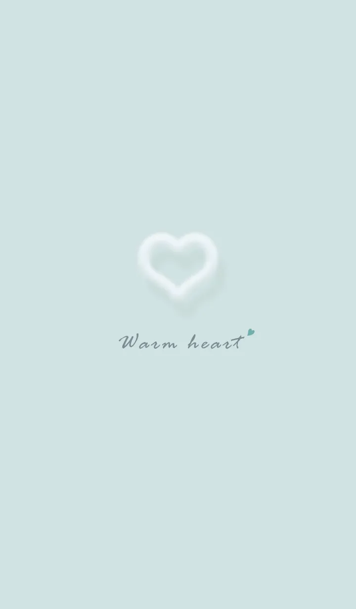 [LINE着せ替え] ～ファーのハート♥グリーン52_1～の画像1