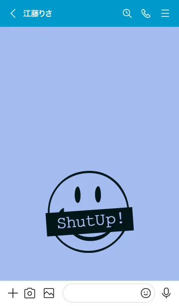 [LINE着せ替え] シット アップ スマイル _14の画像3