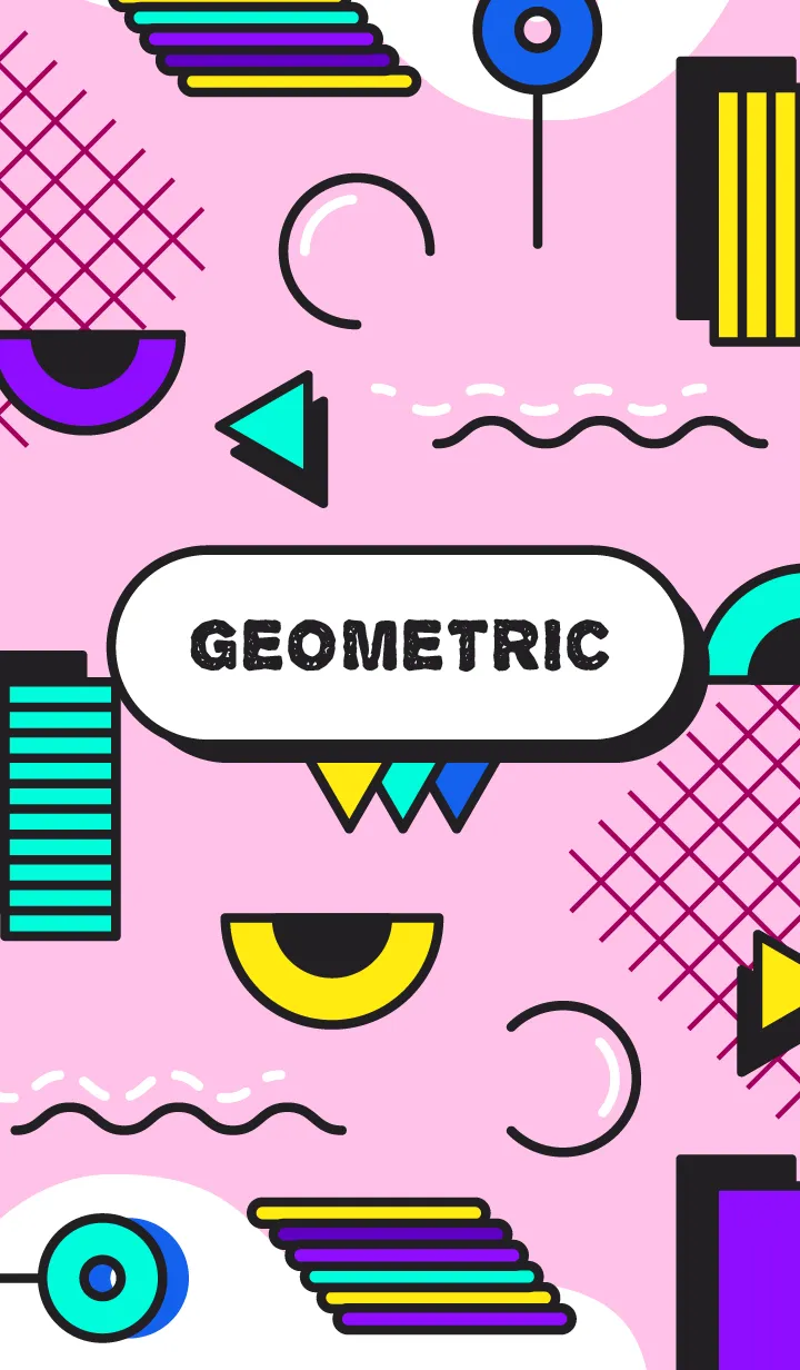 [LINE着せ替え] Fun Geometric 10の画像1