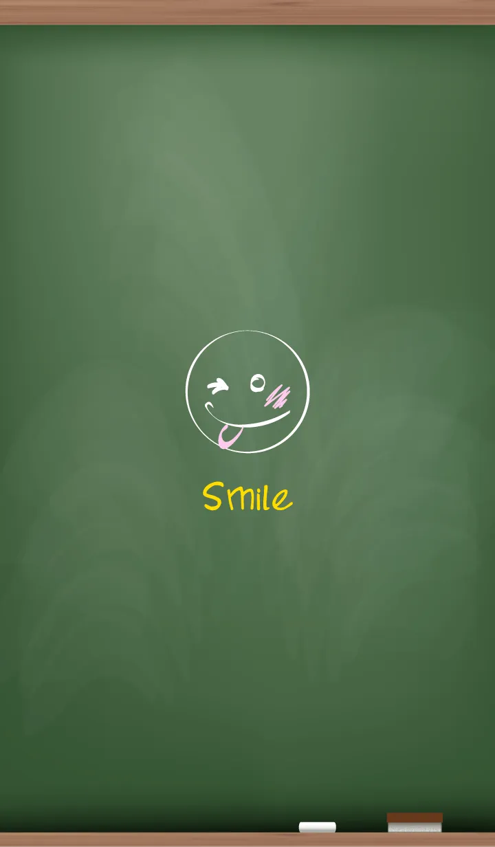 [LINE着せ替え] Black Board Smile..2の画像1