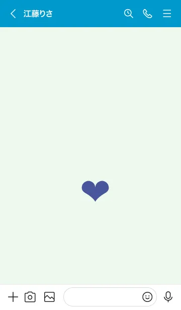 [LINE着せ替え] シンプルミニハート 26の画像3