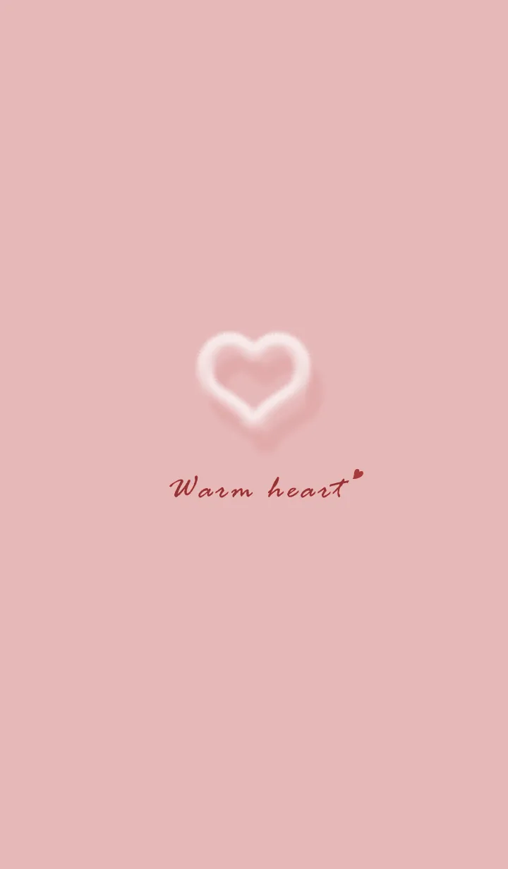 [LINE着せ替え] ～ファーのハート♥ピンク65_1～の画像1