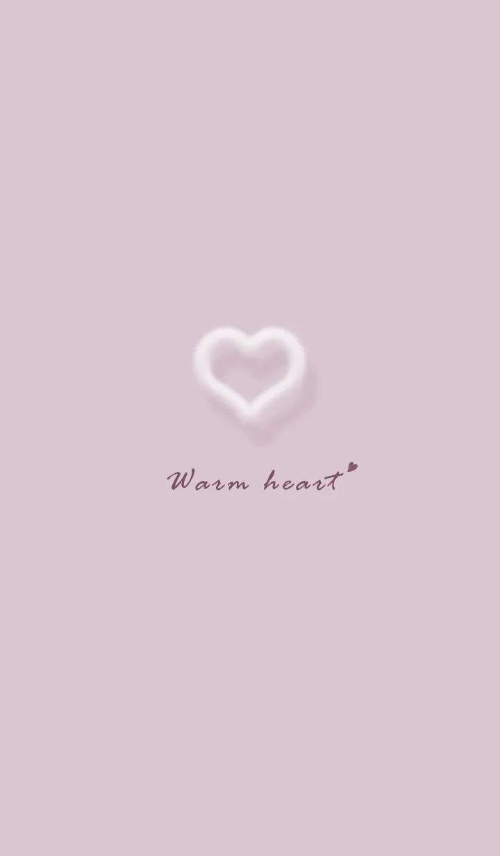 [LINE着せ替え] ～ファーのハート♥ピンク51_1～の画像1