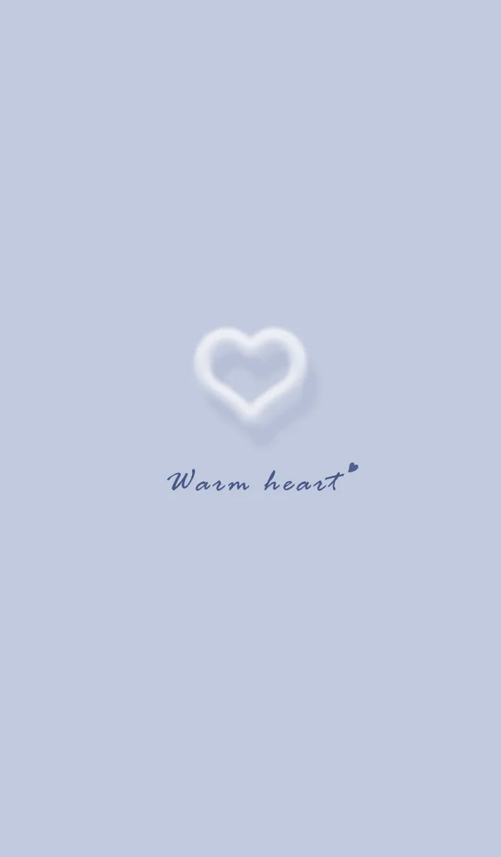 [LINE着せ替え] ～ファーのハート♥パープル67_1～の画像1