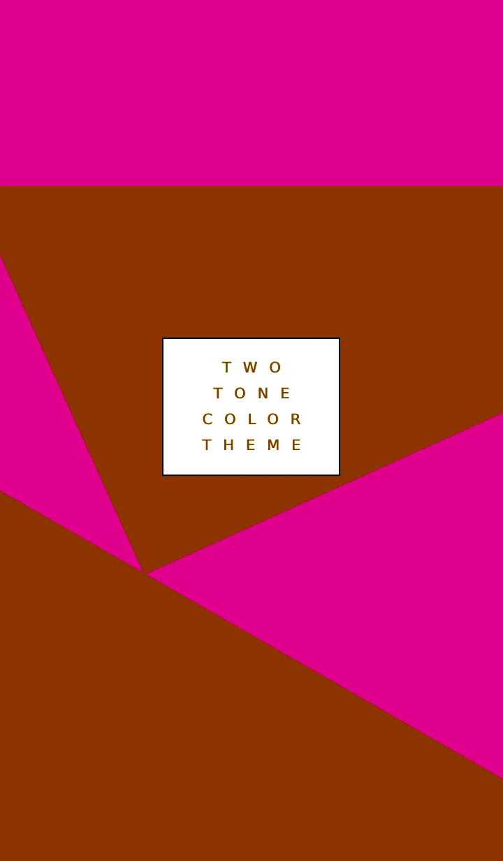 [LINE着せ替え] 2トーン カラー 48の画像1