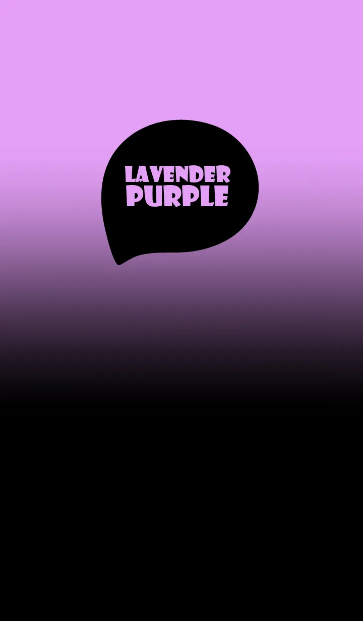 [LINE着せ替え] Black & Lavender Purple  Theme (JP)の画像1