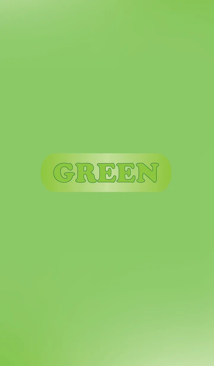 [LINE着せ替え] Simple green theme v.2 JPの画像1