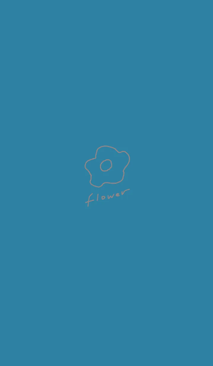 [LINE着せ替え] super simple flowerの画像1