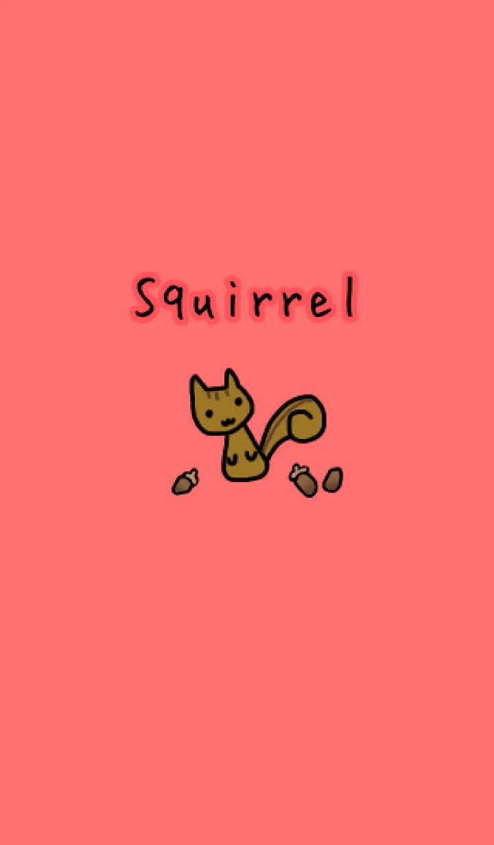 [LINE着せ替え] Small Squirrelの画像1