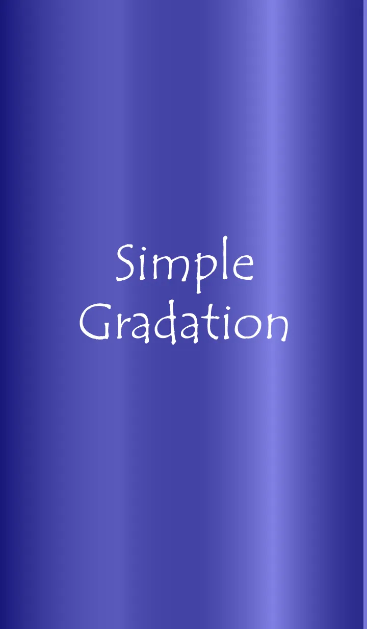 [LINE着せ替え] Simple Gradation -GlossyBlue 14-の画像1