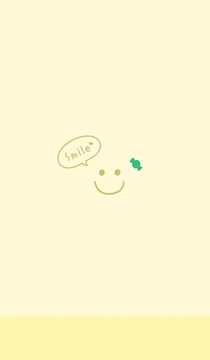 スマイルアメ<イエロー>の着せ替えメイン画像