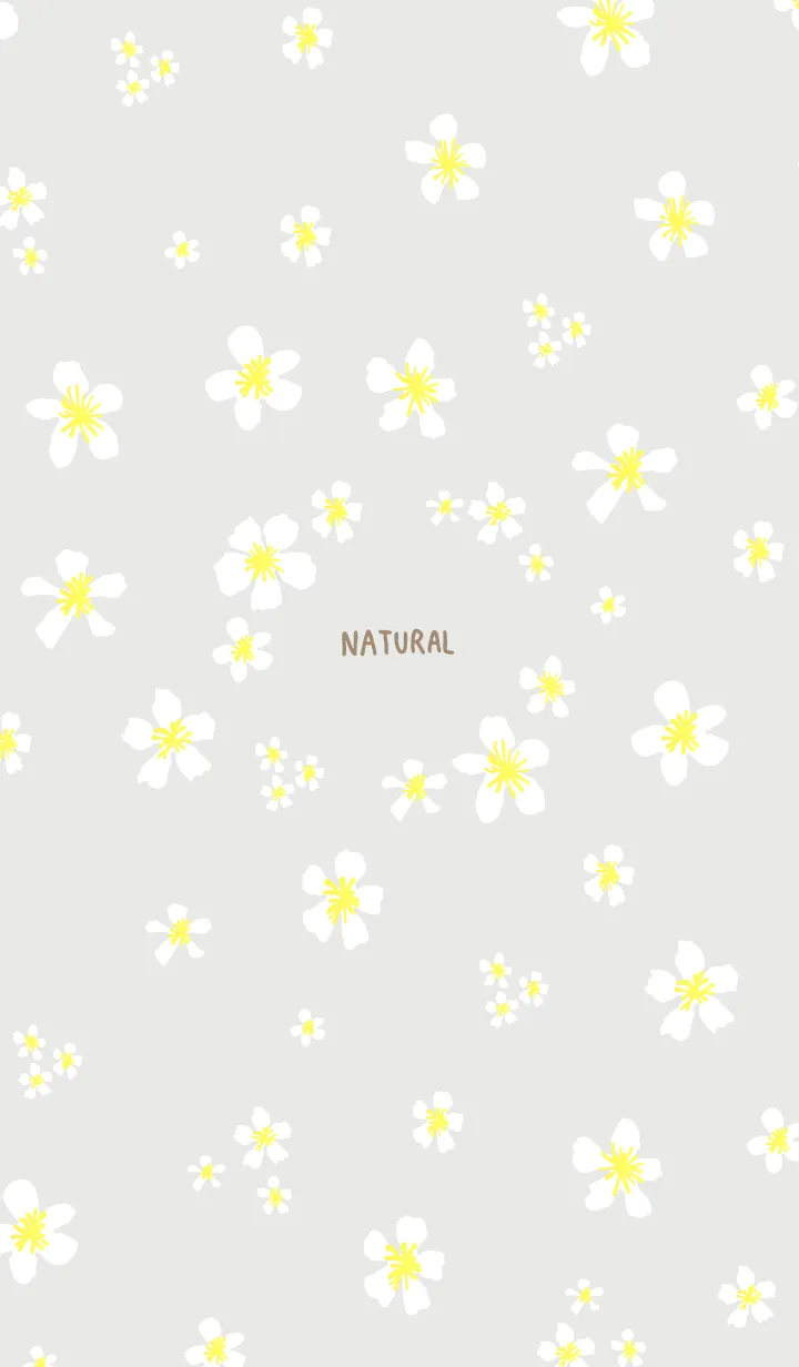 [LINE着せ替え] 白い小花が舞う27の画像1