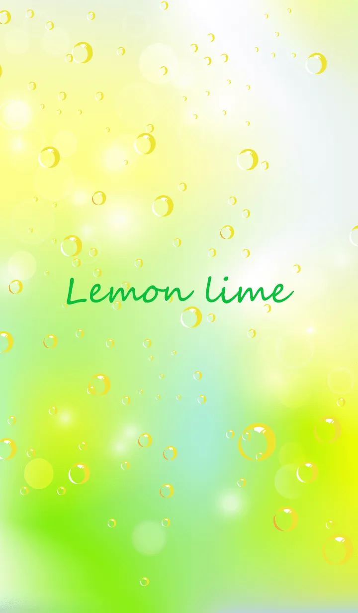 [LINE着せ替え] Lemon&Lime Soda 3の画像1