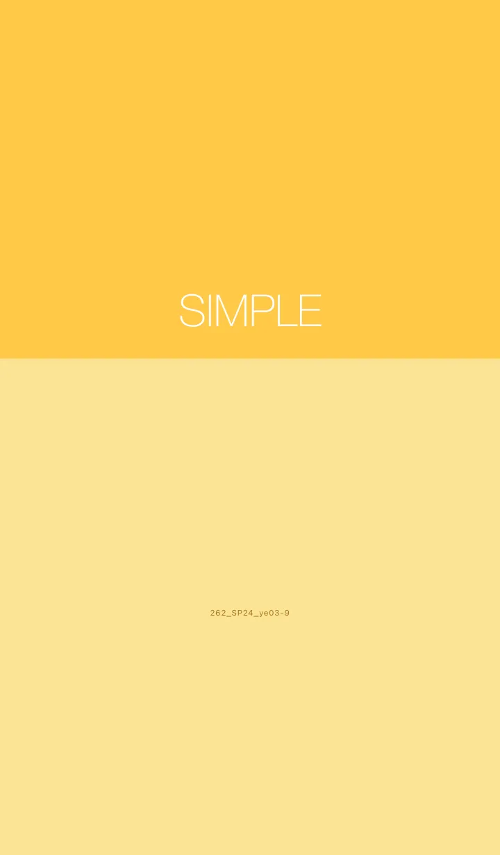 [LINE着せ替え] 262.24_イエロー3-9の画像1