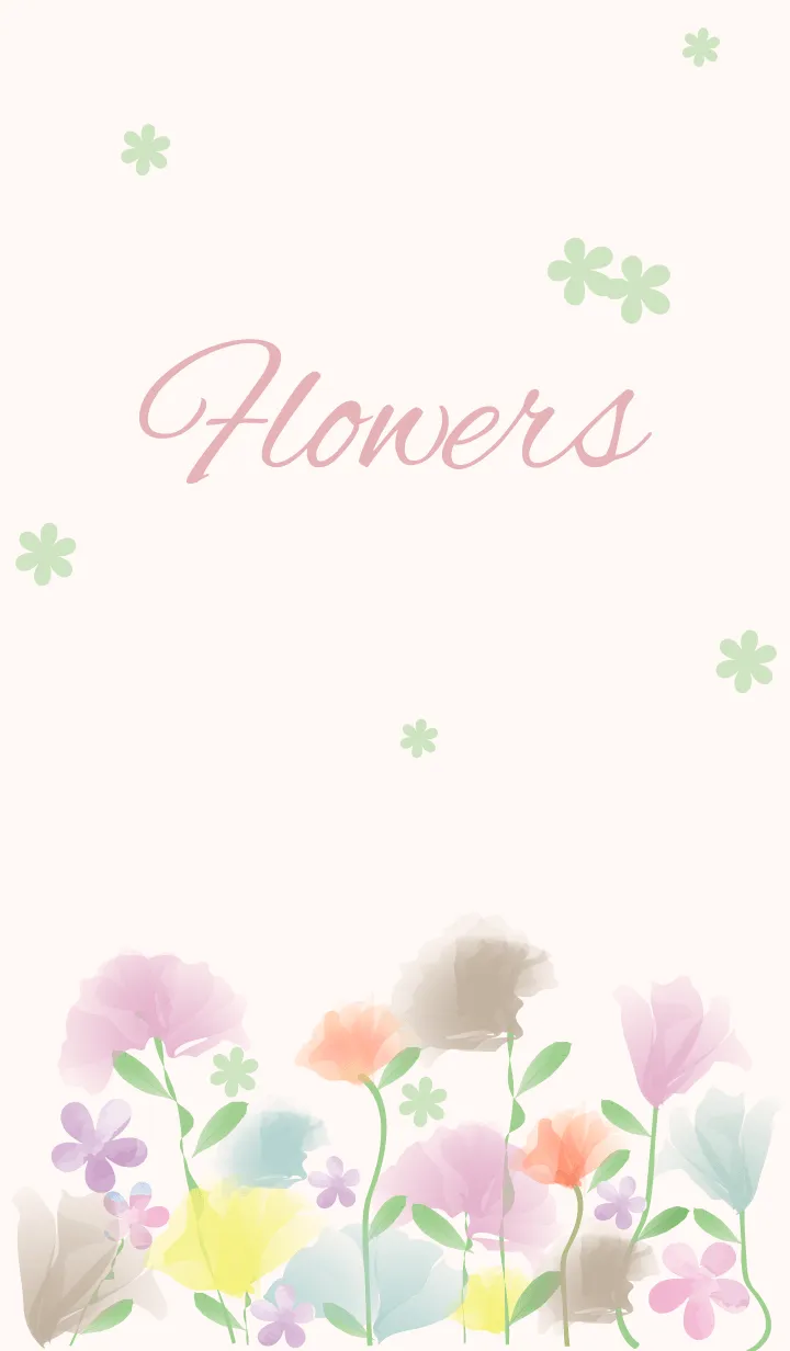 [LINE着せ替え] F l o w e r s - Pretty 6 -の画像1