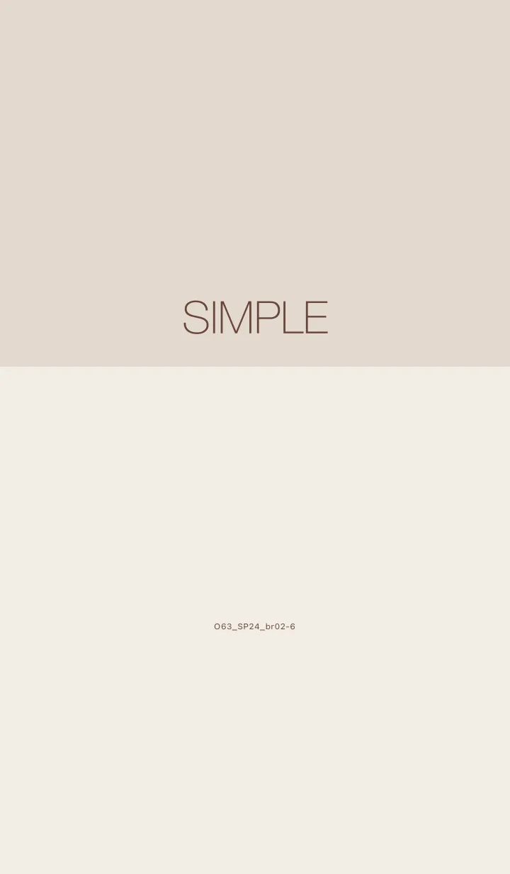 [LINE着せ替え] O63_24_ブラウン2-6の画像1