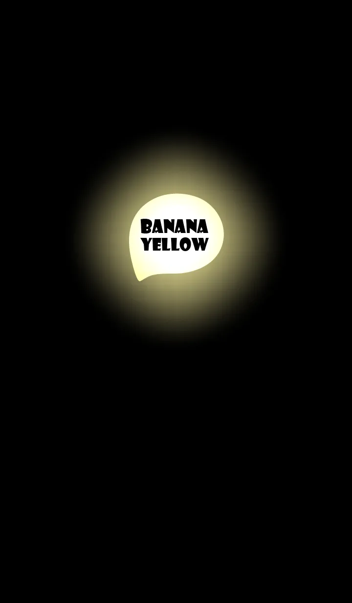 [LINE着せ替え] Banana Yellow In Black v.10 (JP)の画像1