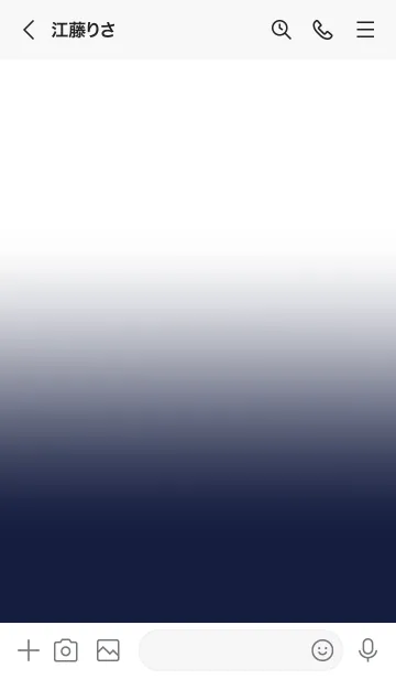 [LINE着せ替え] White & Denim Blue  Theme (JP)の画像3