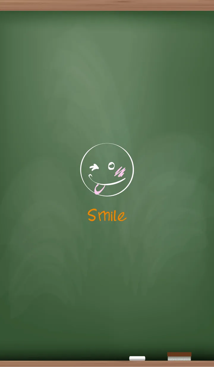 [LINE着せ替え] Black Board Smile..6の画像1