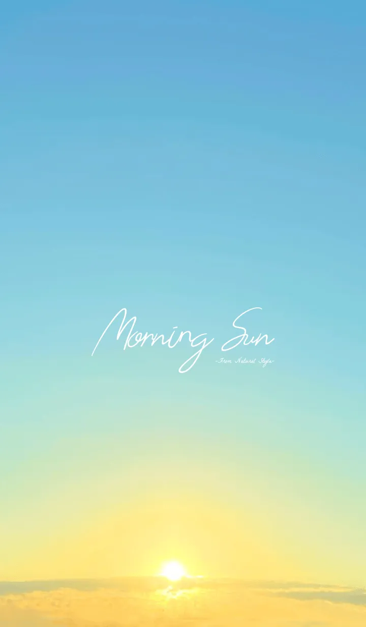 [LINE着せ替え] Morning Sun／ナチュラルスタイルの画像1