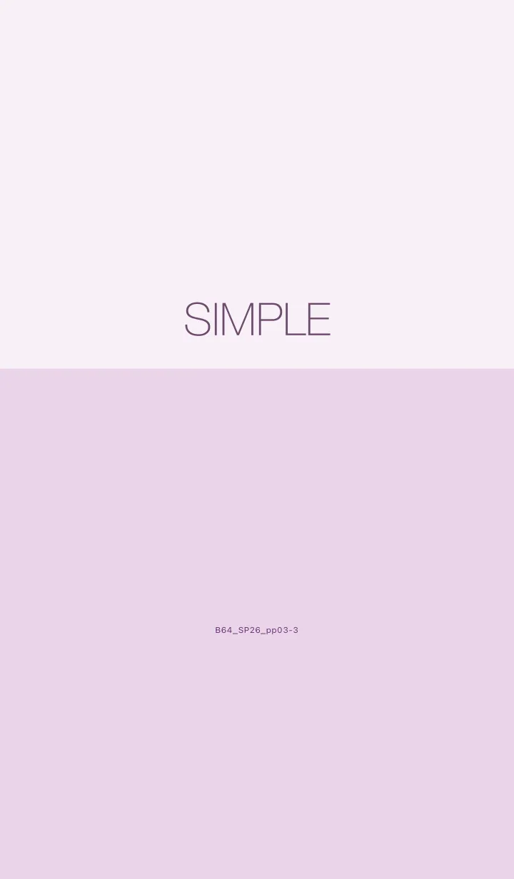 [LINE着せ替え] B64.26_パープル3-3の画像1