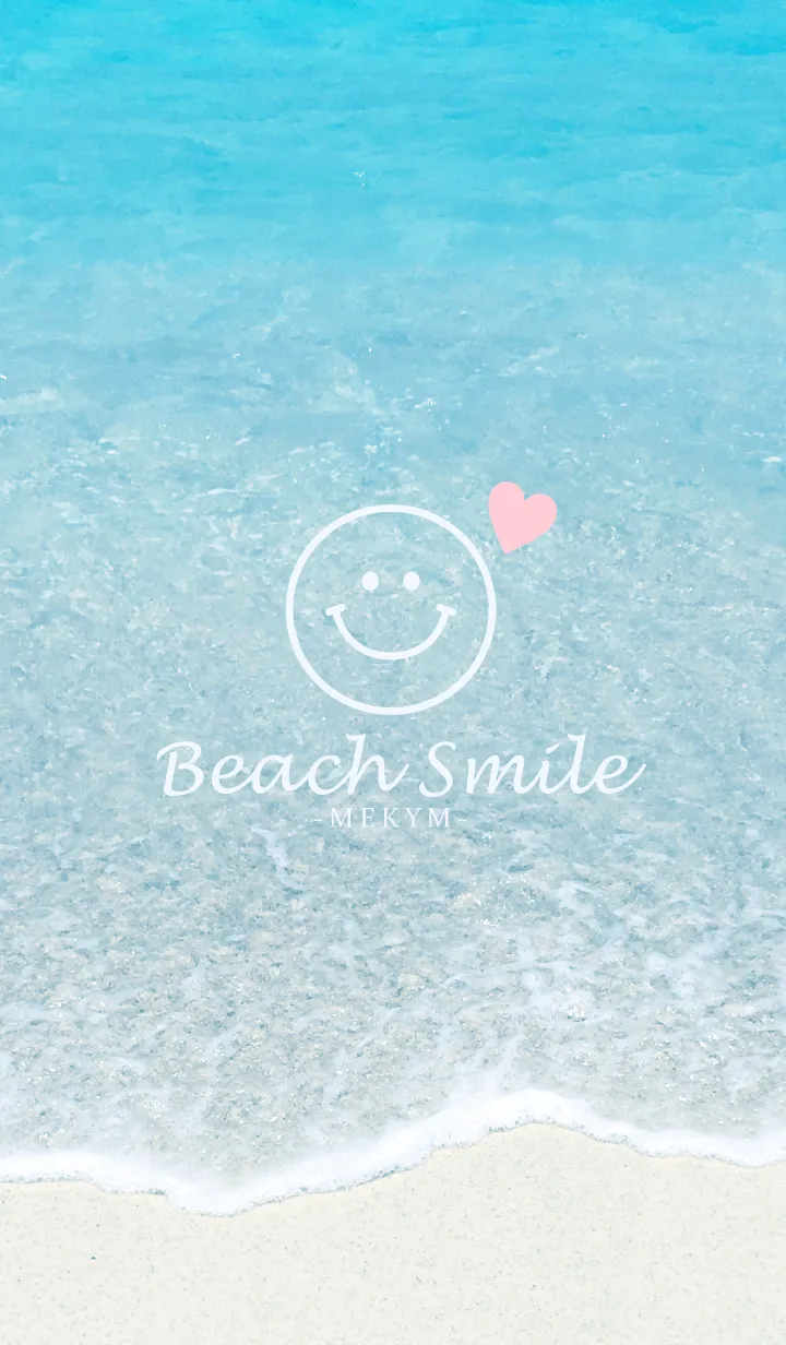 [LINE着せ替え] Love Beach Smile-MEKYM- 3の画像1