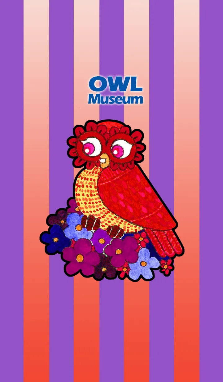 [LINE着せ替え] フクロウ 博物館 209 - Fairy Owlの画像1