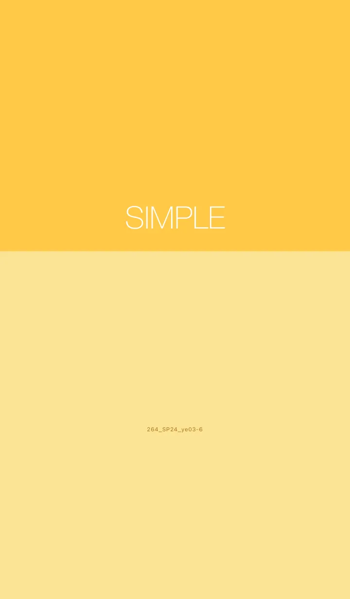 [LINE着せ替え] 264.24_イエロー3-6の画像1