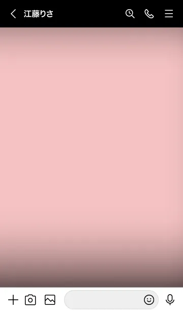 [LINE着せ替え] Baby Pink And Black Vr.9 (JP)の画像3