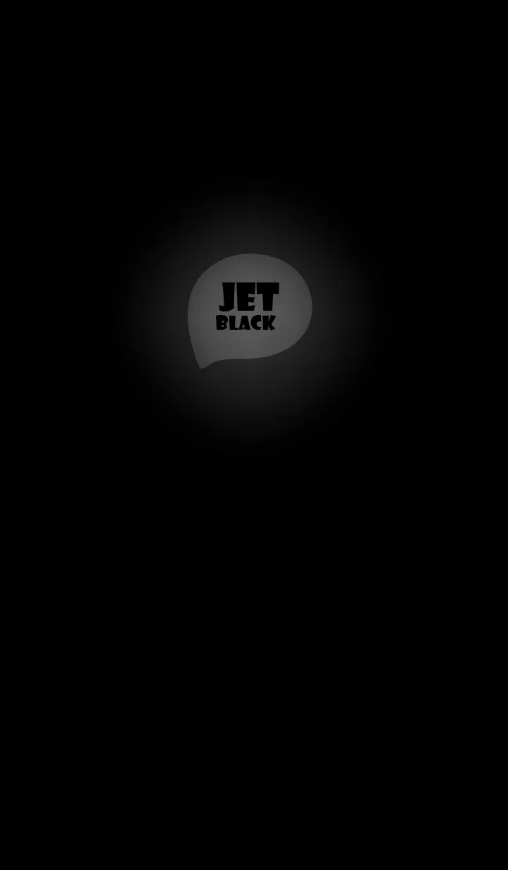 [LINE着せ替え] Jet Black  In Black v.10 (JP)の画像1