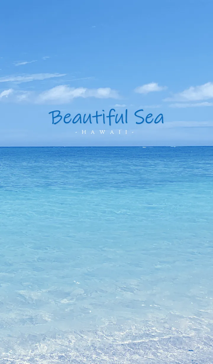 [LINE着せ替え] Beautiful Sea Hawaii 33の画像1