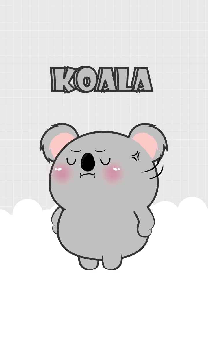 [LINE着せ替え] Little Angry Koala Theme (JP)の画像1