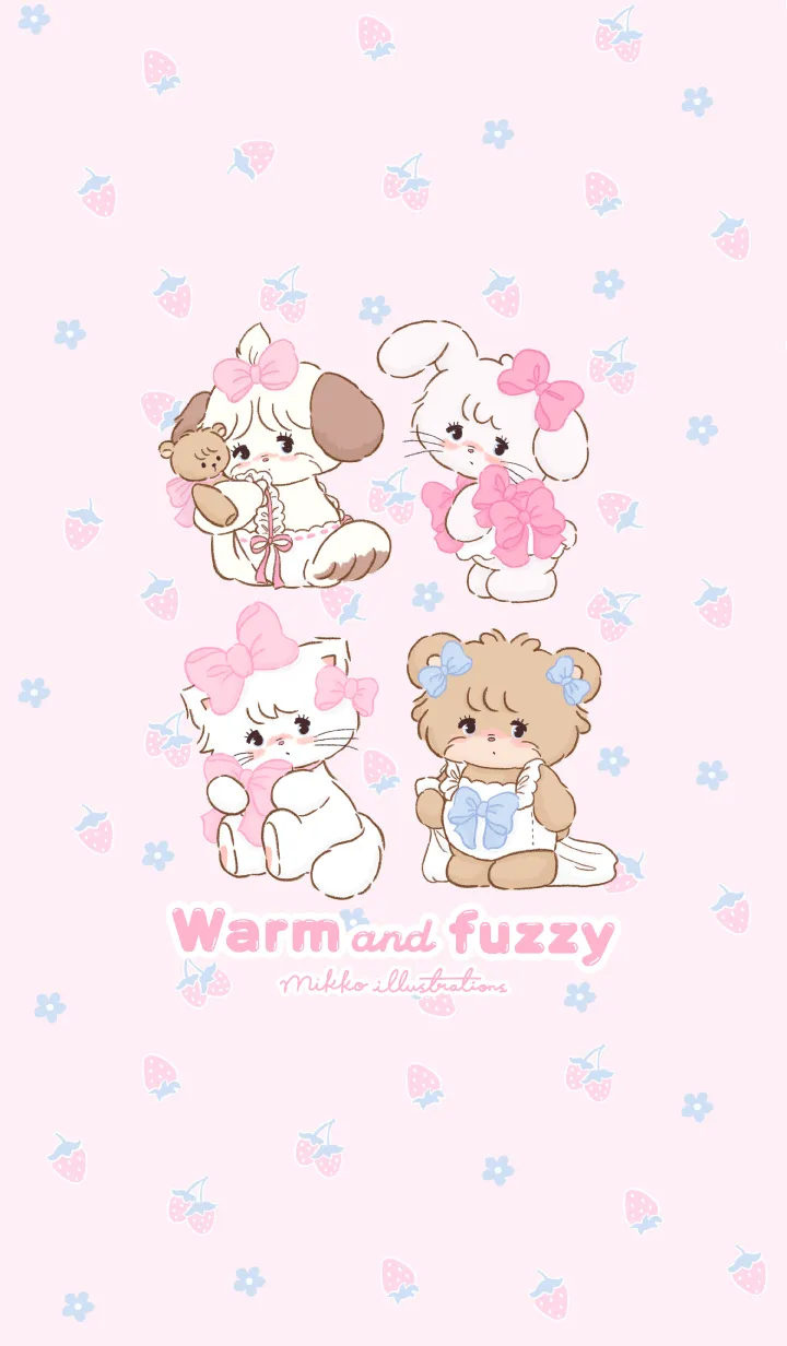 [LINE着せ替え] mikko illustrations  'Warm and fuzzy'の画像1