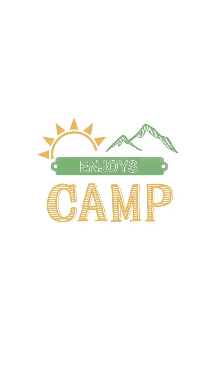 [LINE着せ替え] Enjoy Camp relaxバージョンの画像1