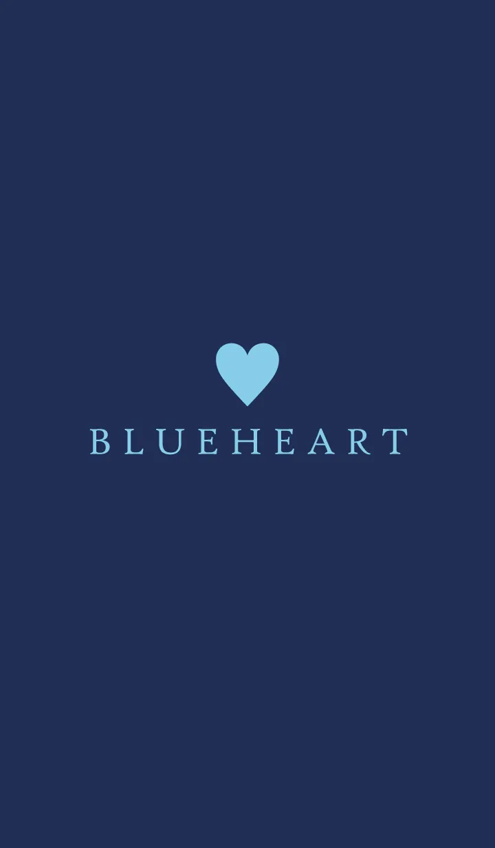 [LINE着せ替え] BLUE HEART - 3 -の画像1