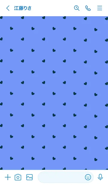 [LINE着せ替え] ミニハート 27の画像3