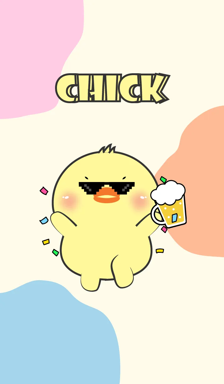 [LINE着せ替え] Chick  Love Party Theme (JP)の画像1