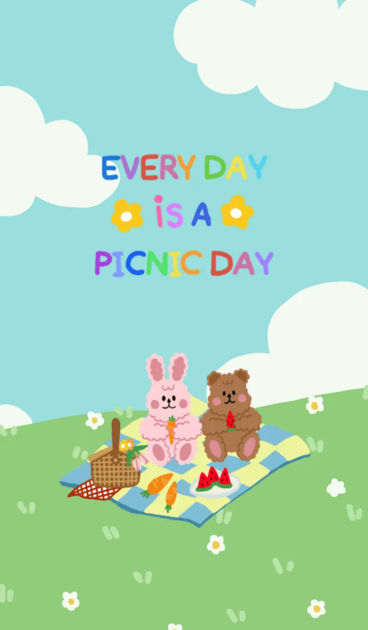 [LINE着せ替え] Every Day is a Picnic Day (JP)の画像1