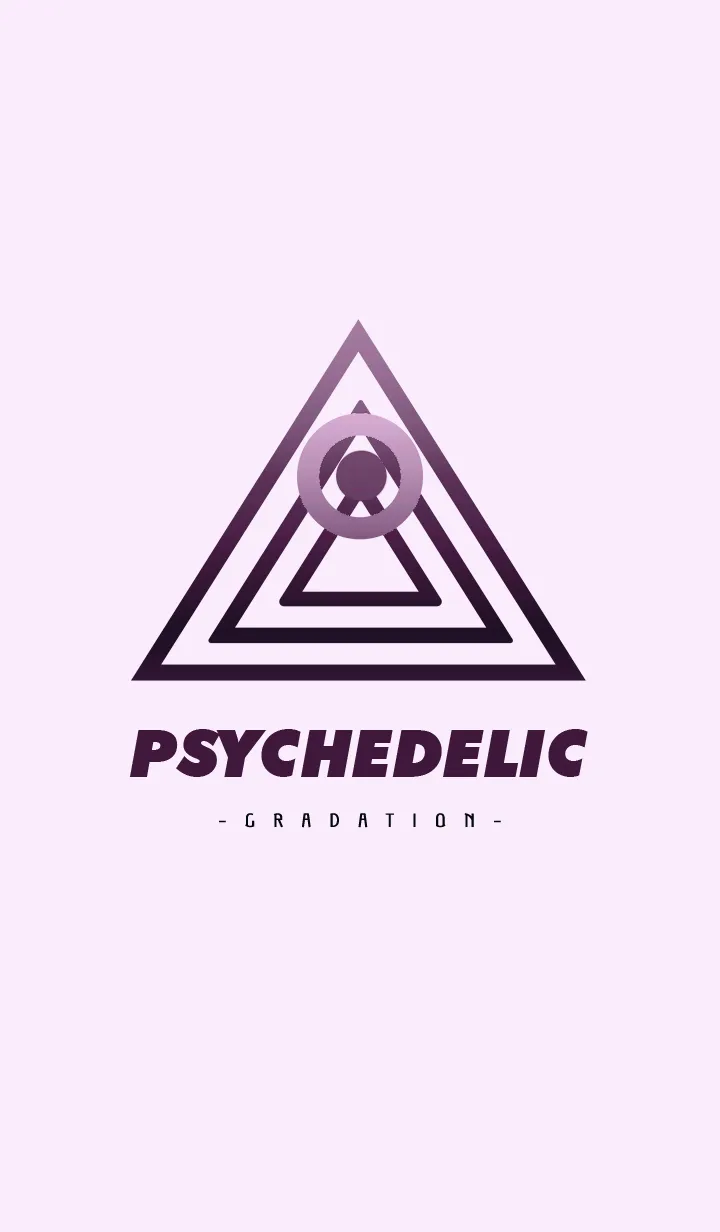 [LINE着せ替え] サイケデリック-グラデーション- 45の画像1