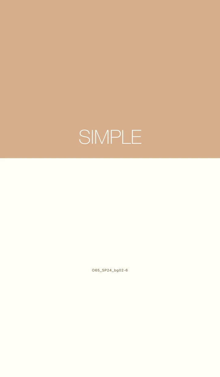 [LINE着せ替え] O65_24_ベージュ2-6の画像1