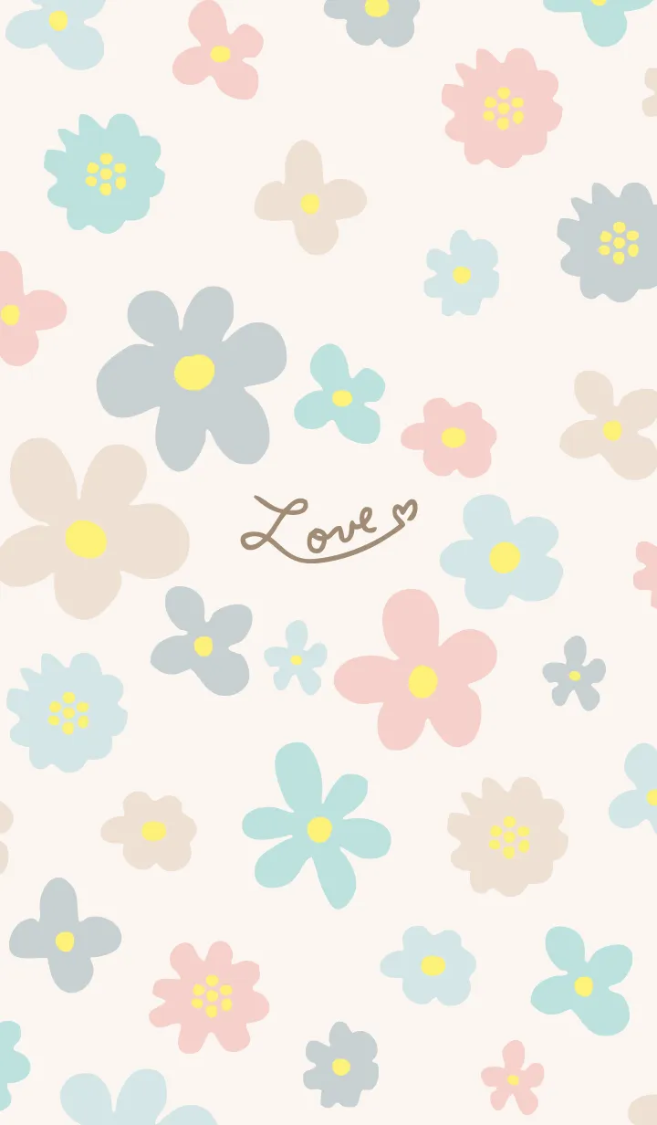 [LINE着せ替え] 北欧風花々 大人14の画像1